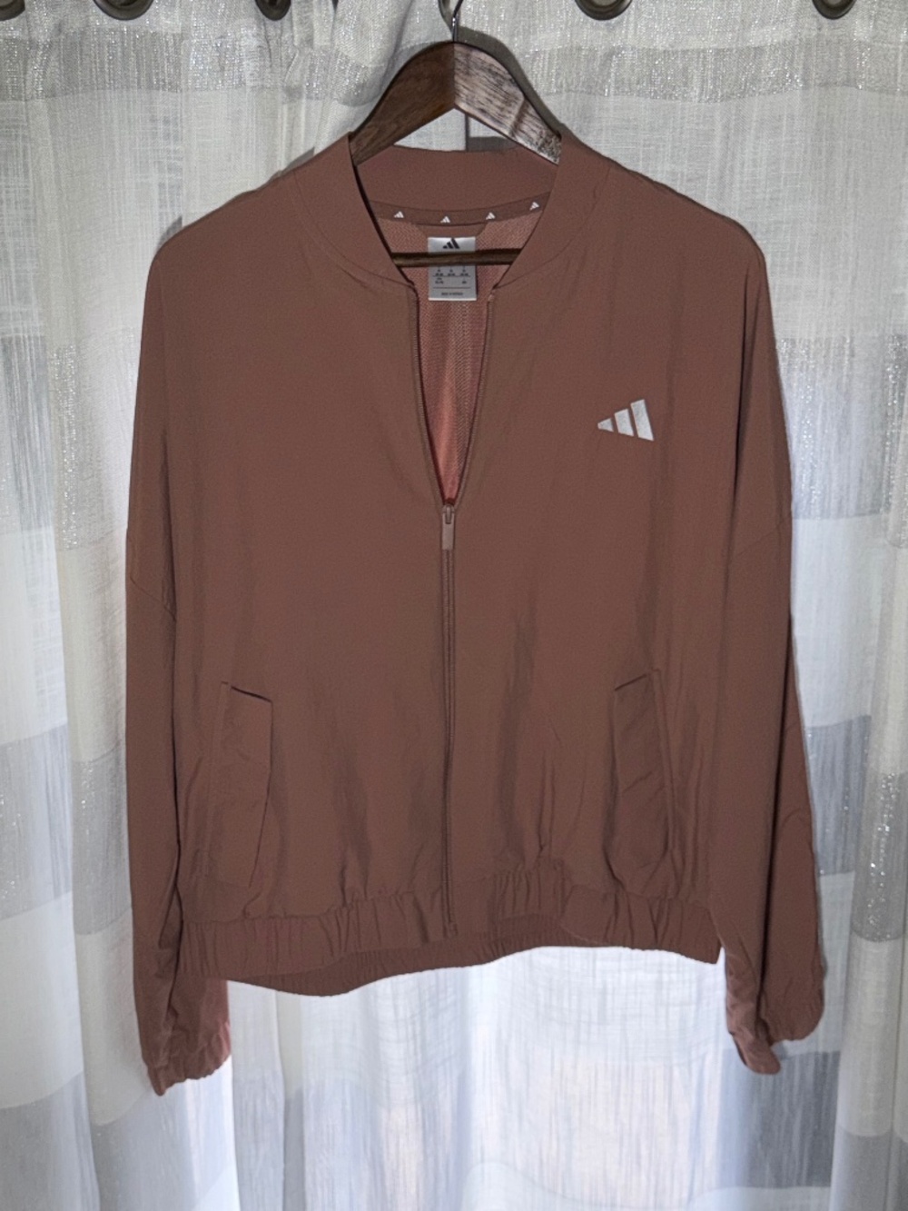 ADIDAS // Bomber Warm Up Jacket // Size XL
